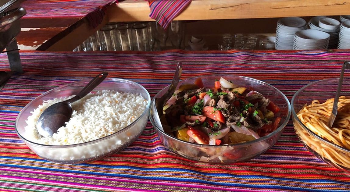 Almuerzo en Mollepata