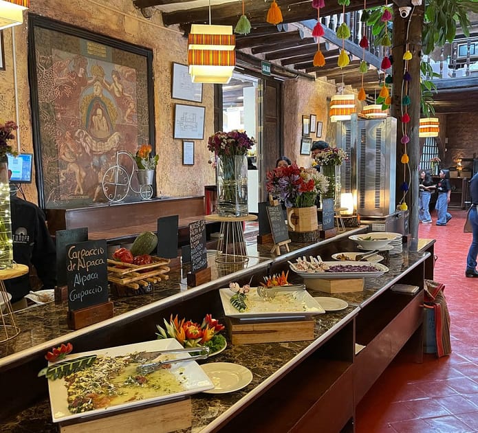 Almuerzo en Urubamba